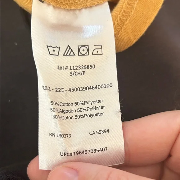 Wrangler Women's Mustard Graphic Tee - Picture 4 of 4